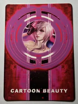 SEXY HEROINE WAIFU Lightning FINAL FANTASY ACG PREMIUM HOLOFOIL CARD NM - Image 2