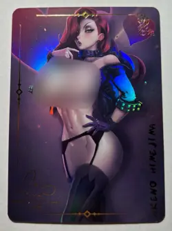 SEXY HEROINE WAIFU Jessica Rabbit ACG PREMIUM HOLOFOIL CARD NM - Image 1