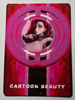 SEXY HEROINE WAIFU Jessica Rabbit ACG PREMIUM HOLOFOIL CARD NM - Image 2