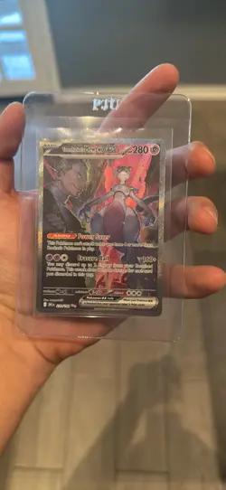 Pokemon TCG Destined Rivals Team Rockets Mewtwo EX Card 231/182 Ultra Rare - Image 2