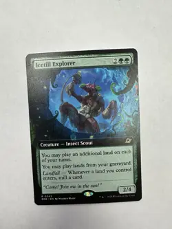 2025 MTG Edge Of Eternities Icetill Explorer Extended Art #343 - Image 1
