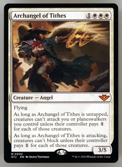 Archangel of Tithes Outlaws of Thunder Junction Regular - Image 1