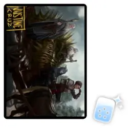 GRIM BOUNTY (SIGNED)(ADVENTURES IN THE FORGOTTEN REALMS)(72/81) Art Series MTG - Image 1