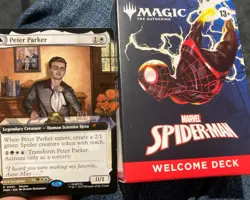 Peter Parker Amazing Spider-Man MTG NYCC Promo 0001 Rare Magic the Gathering - Image 1