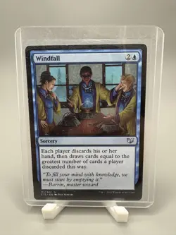 1x - Windfall - Commander 2015 - UC NM MTG - Image 1
