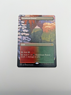 Karplusan Forest - Showcase Extended Art - Dominaria United - LP - English MTG - Image 1
