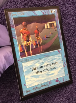 TIME WALK 1993 COLLECTORS EDITION Magic the Gathering Unplayed NM - Image 3