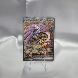 Pokemon Prismatic Evolution Raging Bolt EX #166/131 Foil M/Nm Condition - Image 1