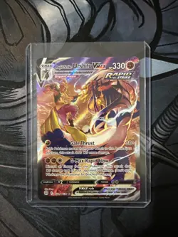 Pokemon TCG Rapid Strike Urshifu VMAX TG21/TG30 Brilliant Stars Secret Rare - Image 1