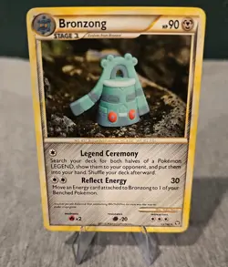 Pokemon TCG Bronzong HS-Triumphant 15/102 NON Holo Rare MP - Image 1