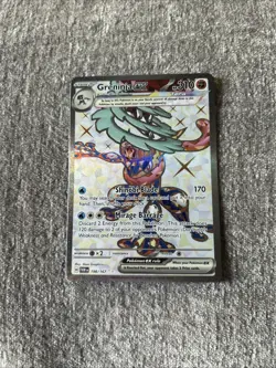 Pokemon Greninja EX 198/167 Ultra Rare Twilight Masquerade - MINT Condition - Image 1