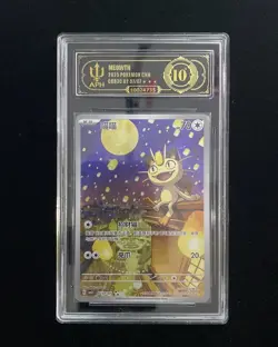 2025 Pokemon S-CHN Gem Pack Vol.3 CBB3C 0207/07 Exclusive Meowth APH 10 #1 ill47 - Image 1