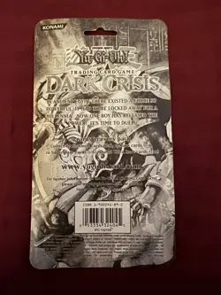 1996 1st Addition Yu-Gi-Oh! Dark Crisis Pack Unopened Factory Sealed Box - Image 2