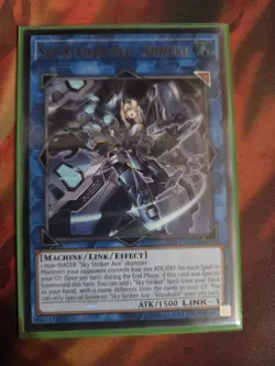 Yugioh Sky Striker Ace Shizuku OP09-EN003 OTS 9 Ultimate Rare NM - Image 1