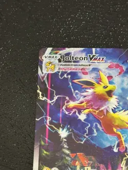 Jolteon VMAX SWSH184 SWSH: Sword & Shield Black Star Promo Cards Holo Near Mint - Image 2