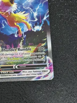 Jolteon VMAX SWSH184 SWSH: Sword & Shield Black Star Promo Cards Holo Near Mint - Image 4