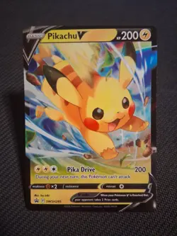 Pokemon Card TCG - Pikachu V & VMAX SWSH285 SWSH286 Black Star Promos - NM - Image 2