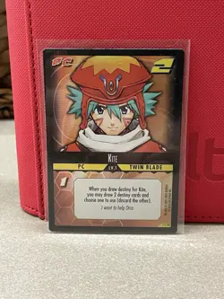 2004 Dot .Hack Enemy Isolation Kite #1S110, Foil Card Super Rare Holo Near Mint - Image 1