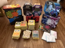 MASSIVE pokemon card collection - Including all cards, boxes, and sleeves. - Image 1