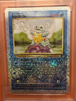2002 Pokemon Squirtle 95 Reverse Holo Legendary Collections Slabbed card MYPC - Image 2