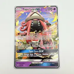 Pokemon TCG TAPU LELE GX 60/145 Ultra Rare 2017 World Championships LP Card - Image 1