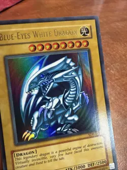 Yu-gi-Oh Blue Eyes White Dragon - SDK-001 Ultra Rare Original Card 89631139 - Image 3