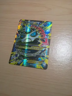 Pokemon Mega M Glalie EX Full Art Holo Rare Card 156/162 XY Breakthrough - Image 1