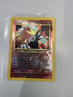 Entei 34/53 Pokemon TCG Black Star Promo Reverse Holo Card - Image 2