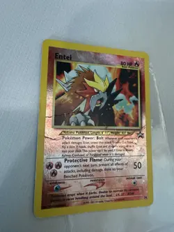 Entei 34/53 Pokemon TCG Black Star Promo Reverse Holo Card - Image 3