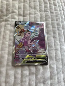 Pokemon TCG Fusion Strike Holo Mew v Alt Art Ultra Rare Card 251/264 - Image 1