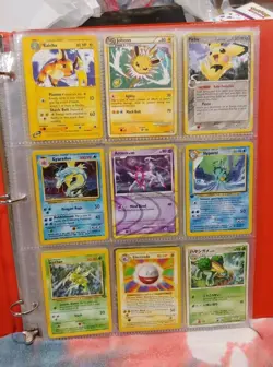 Pokemon Cards Binder Collection Lot Wotc Vintage Mid Mod Holo Rare eReader 1st + - Image 1