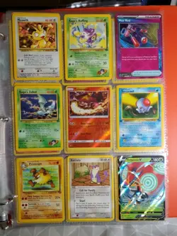 Pokemon Cards Binder Collection Lot Wotc Vintage Mid Mod Holo Rare eReader 1st + - Image 5