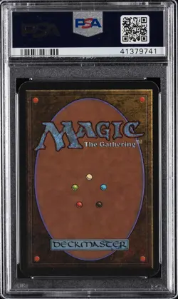 1993 MAGIC: THE GATHERING ALPHA WALL OF WOOD PSA 8 - Image 2