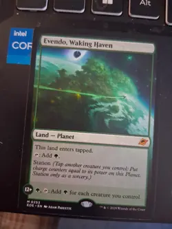 Evendo, Waking Haven Edge of Eternities Regular MTG NM Mythic - Image 1
