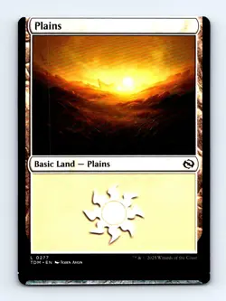 #277 2025 Tarkir: Dragonstorm Plains Common MISCUT - Image 1