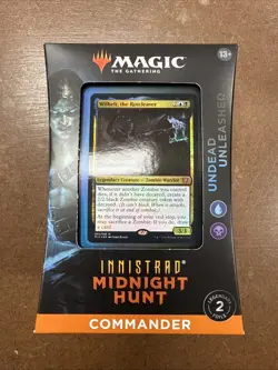 Magic The Gathering Innistrad Midnight Hunt Undead Unleashed Commander Sealed - Image 1