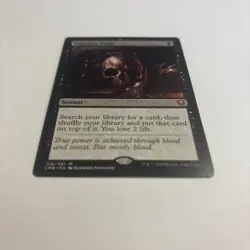 Vampiric Tutor 156 / 361 NM Commander Legends CMR Magic MTG Black Instant - Image 2