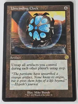 Unwinding Clock - (Retro) - The Brothers' War: Retro Frame Artifacts (061) - NM - Image 1