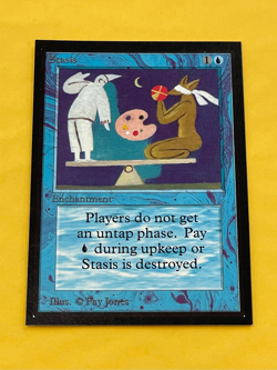 1993 MTG Magic The Gathering Collectors' Edition International Stasis NM+ - Image 1