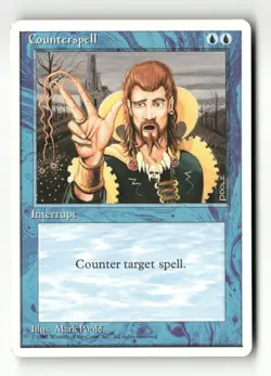 Counterspell Fourth Edition #65 Magic the Gathering - Image 1