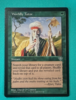 Worldly Tutor - Mirage - MTG - Magic the Gathering - Image 2