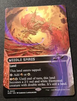Needle Spires - Borderless - Stellar Sights - EOS - MTG - EN - NM - 0030 - Image 1
