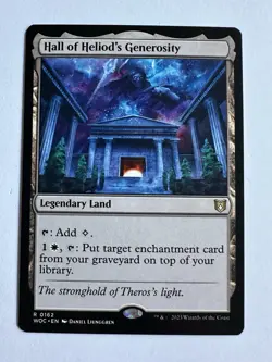 MTG - Hall of Heliod's Generosity - Commander: Wilds of Eldraine - #162 NM/M - Image 1