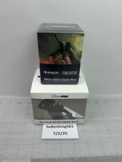 Ultra Pro Magic: The Gathering FINAL FANTASY Cloud Alcove & Deck Box Combo - Image 2