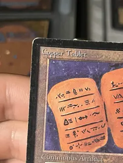 Copper Tablet - Beta Edition MP - MTG - Image 2