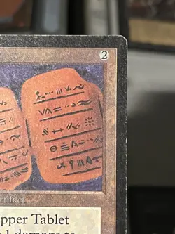 Copper Tablet - Beta Edition MP - MTG - Image 3