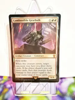 Combustible Gearhulk (Surge Foil) Commander: Final Fantasy Foil - Image 1