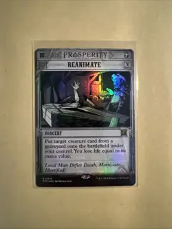 MTG Reanimate OTP 0018 R NM FOIL - Image 1