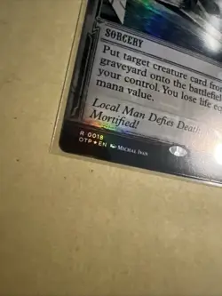 MTG Reanimate OTP 0018 R NM FOIL - Image 3