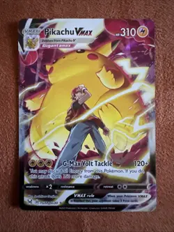PIKACHU VMAX 2022 POKEMON LOST ORIGIN TRAINER GALLERY RARE TG17/TG30 Q5276 - Image 1